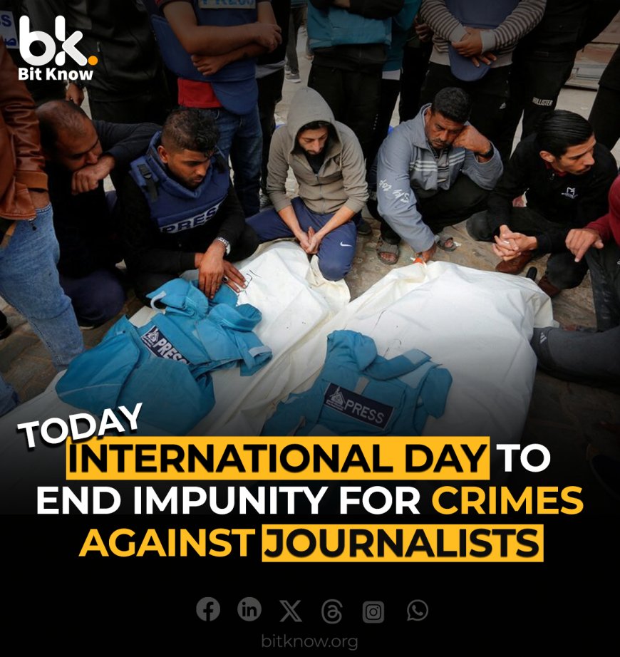 International Day to End Impunity for Crimes Against Journalists Observed Globally