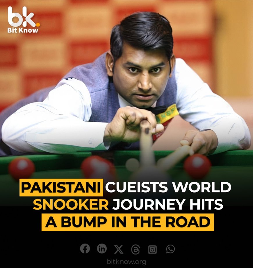 Pakistani Cueists Face Setbacks in World Snooker Championship Group Stage