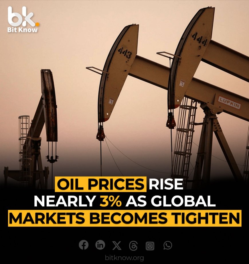 Oil Prices Spike Nearly 3% as OPEC+ Delays Production Increase