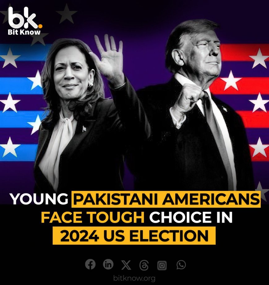 Young Pakistani Americans Face Tough Choice in 2024 US Election