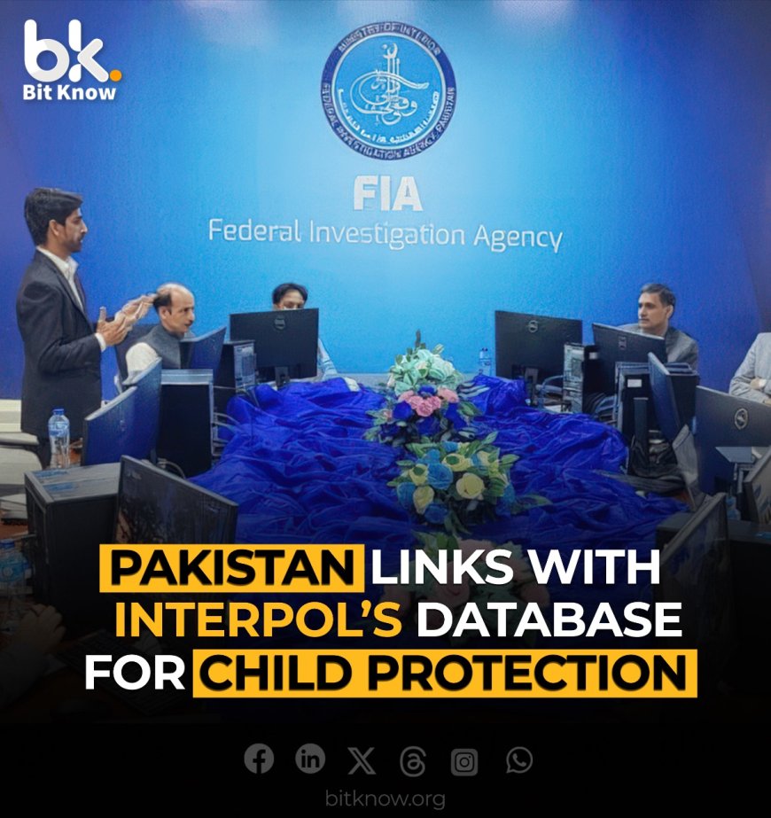 Pakistan Joins Interpol’s Database for Child Protection