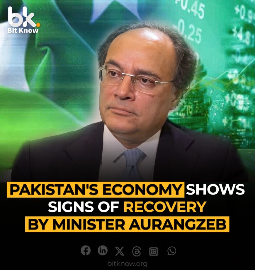 Pakistan's Economy Shows Signs of Recovery, by Minister Aurangzeb