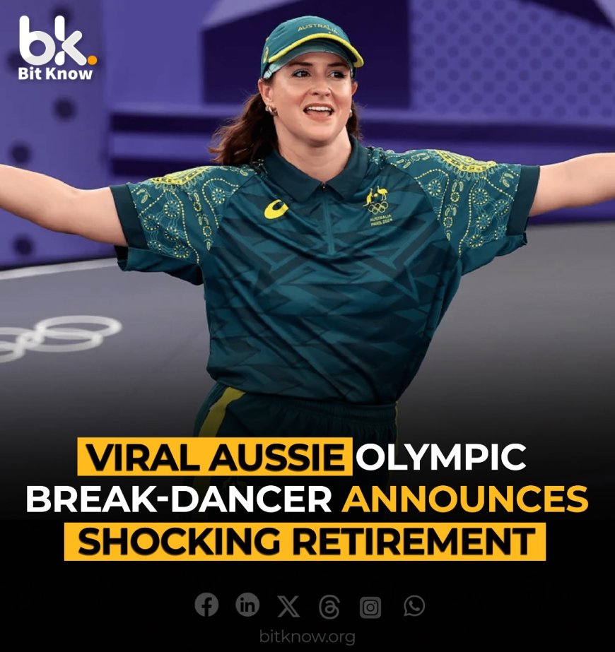 Viral Aussie Olympic Break-Dancer Announces Shocking Retirement!