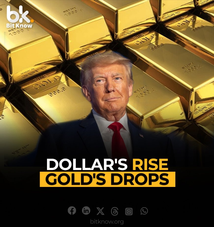 Dollar's Rise Gold's Drops