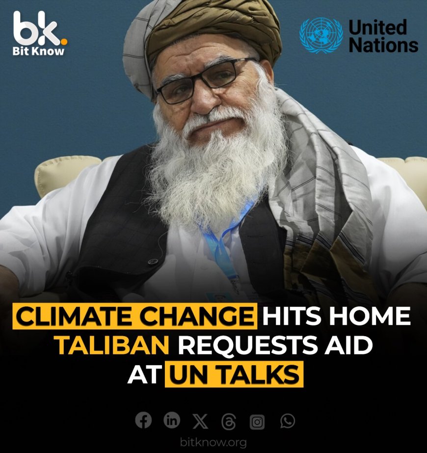 Climate Change Hits Home: Taliban Requests Aid at UN Talks