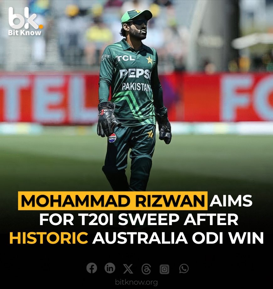 Rizwan's Eyes Set on T20I Dominance