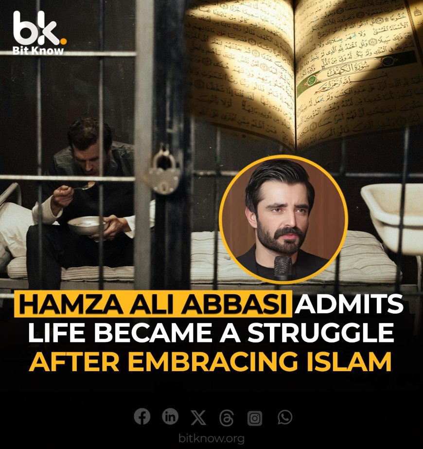 Hamza Ali Abbasi Admits: "Life Became a Struggle After Embracing Islam"