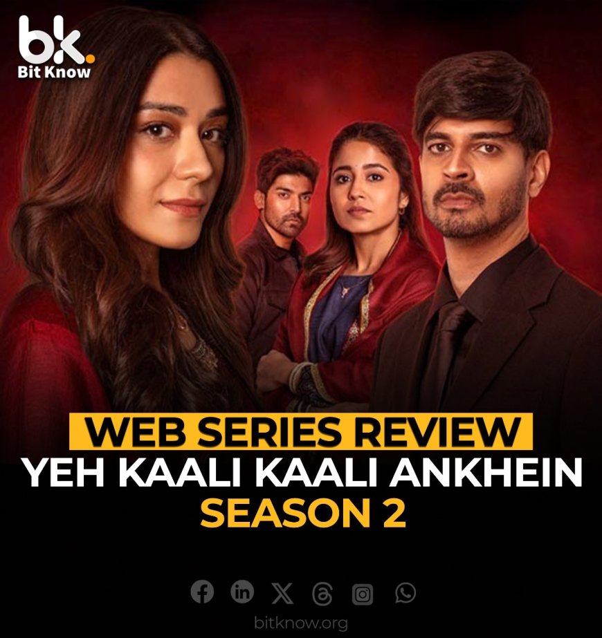 Web Series Review: Yeh Kaali Kaali Ankhein: Season 2