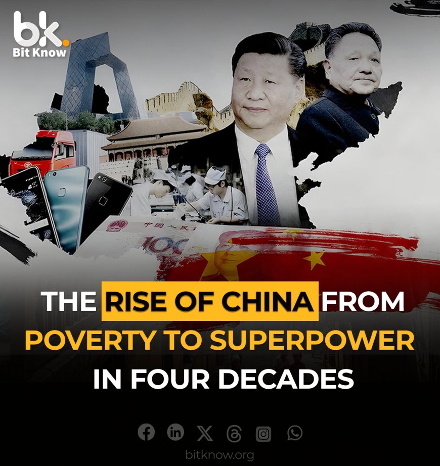 The Rise of China: From Poverty to Superpower in Four Decades