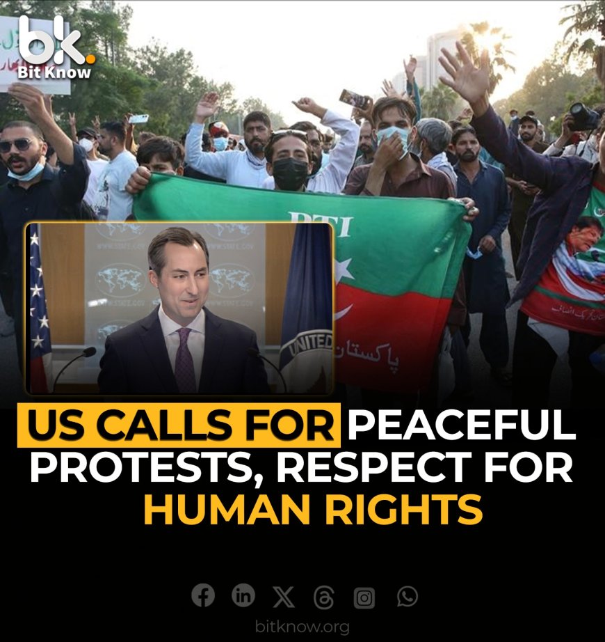 US Calls for Peaceful Protests, Respect for Human Rights