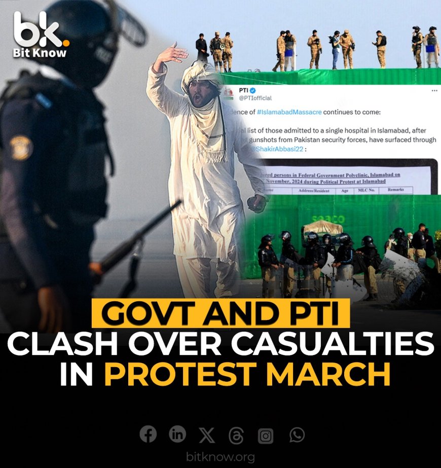 Govt and PTI Clash Over Casualties in Protest March