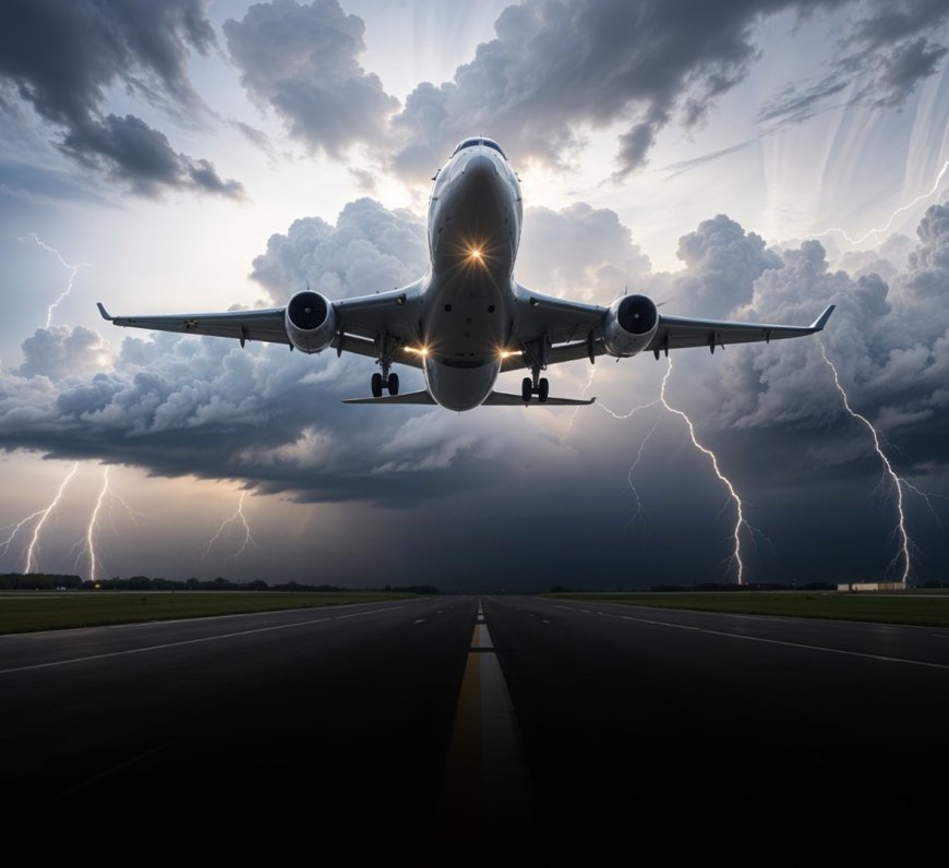 Cyclone Fengal Disrupts Chennai Airport: IndiGo Flight Narrowly Avoids Disaster