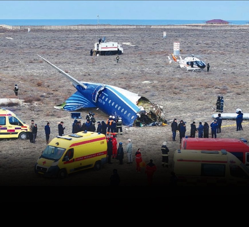 38 Dead as Azerbaijan Airlines Jet Crashes in Kazakhstan