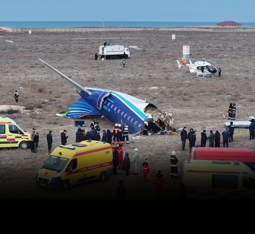 ‘External Interference’ Cited in Azerbaijan Plane Crash Investigation