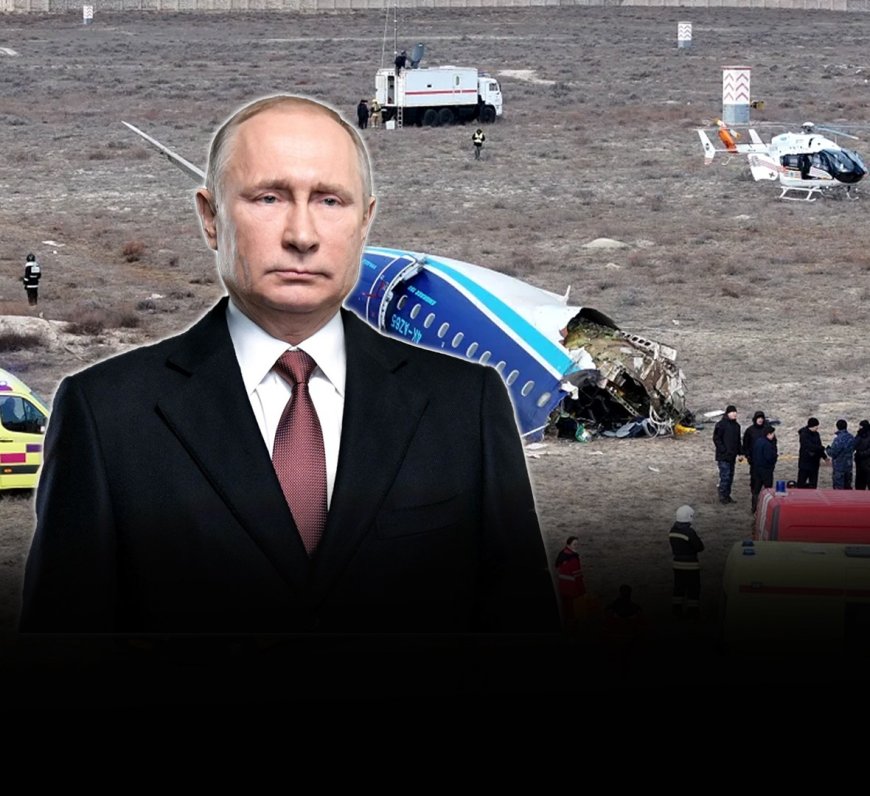 Putin Apologizes to Azerbaijan Over Passenger Plane Tragedy in Russian Airspace