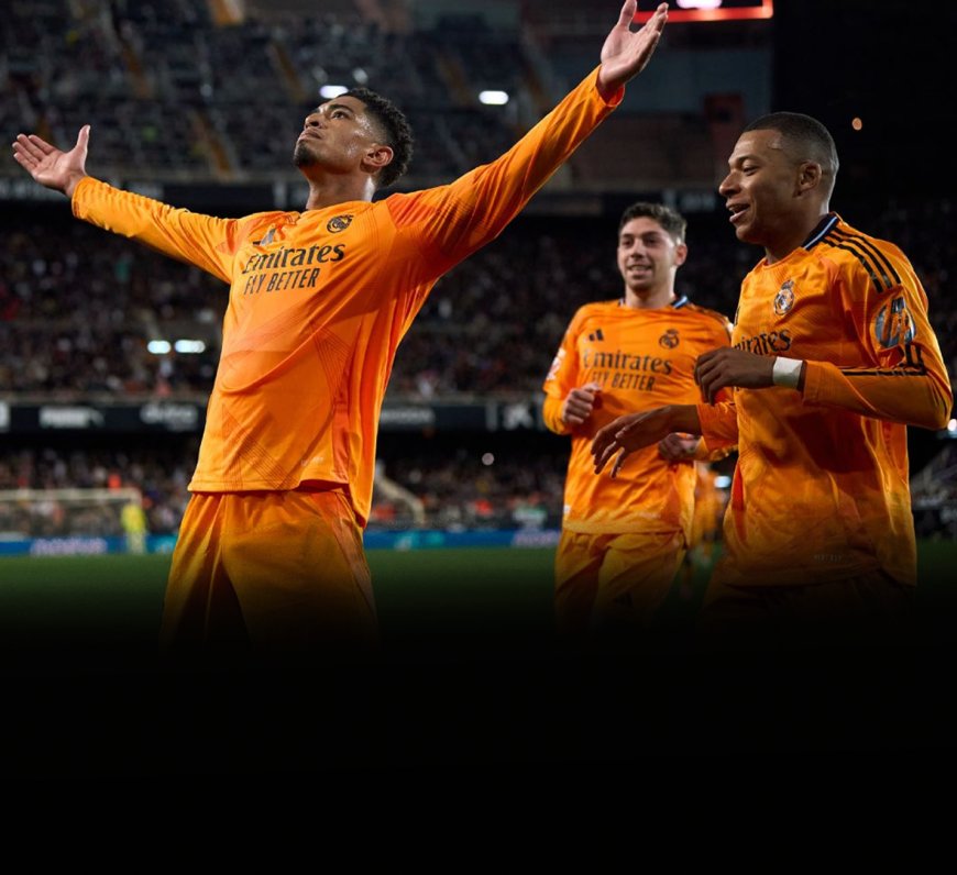 Real Madrid’s Late Show Seals Top Spot in LaLiga with 2-1 Win Over Valencia