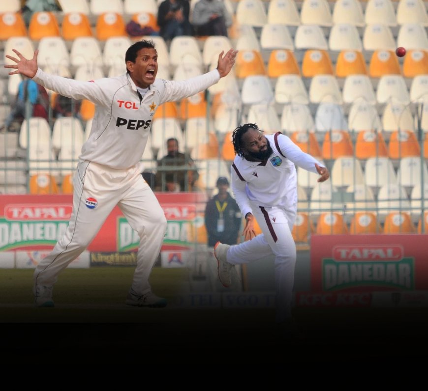 Spin Dominates 20-Wicket Day as Noman's Hat-Trick and Warrican's Brilliance Shine in Multan