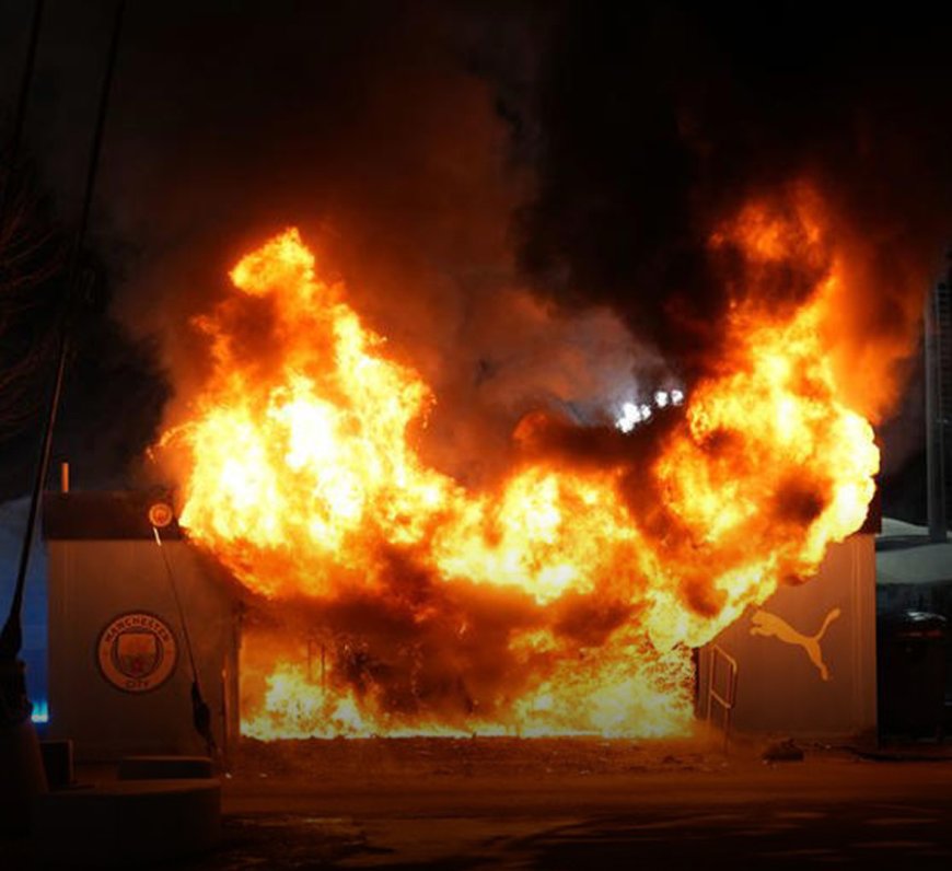 Fire Breaks Out at Etihad Stadium Before Man City’s Champions League Clash