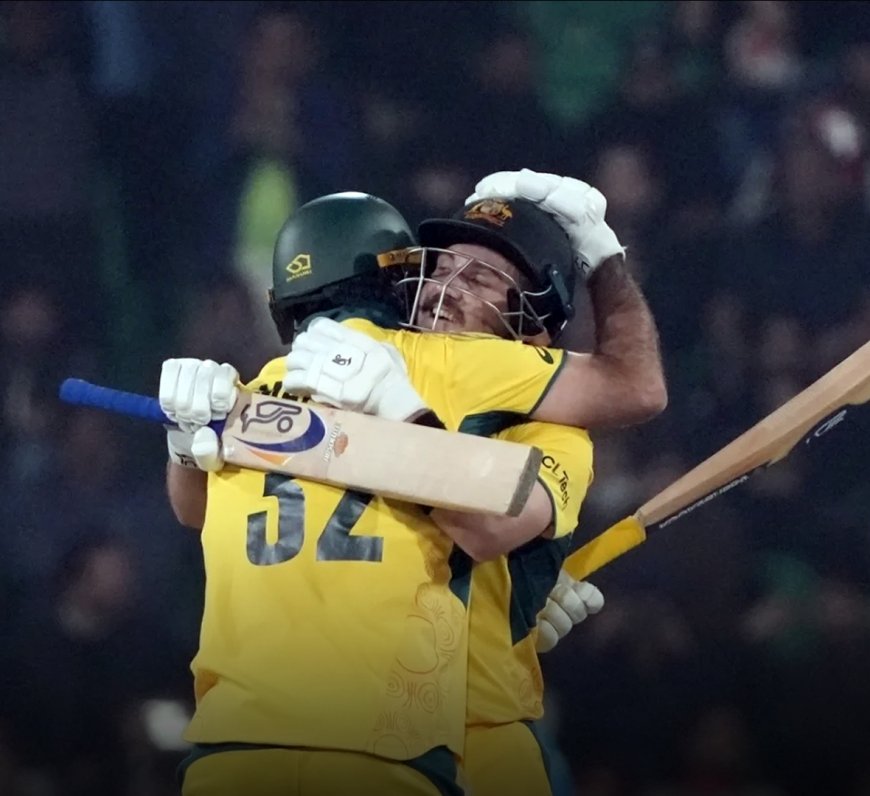 Australia Stuns England in Thrilling Champions Trophy Clash at Gaddafi Stadium