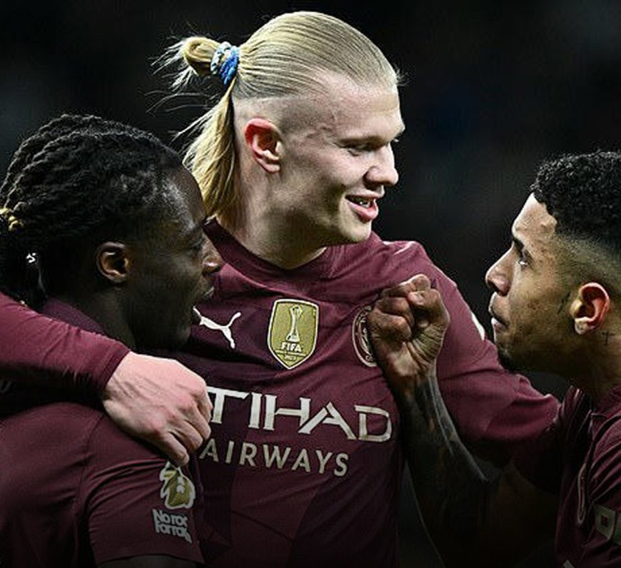 Haaland's Decisive Strike Propels Manchester City to Victory Over Tottenham