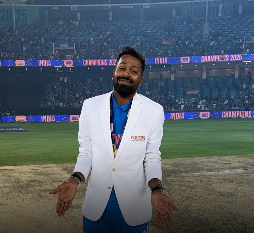 Hardik Pandya’s Diplomatic Response to Pakistan Travel Question Earns Praise in Champions Trophy 2025