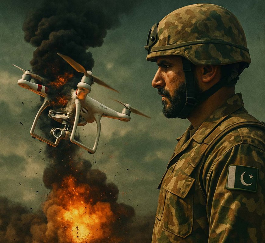 Pakistan shoots down 77 Indian drones in two days amid tensions